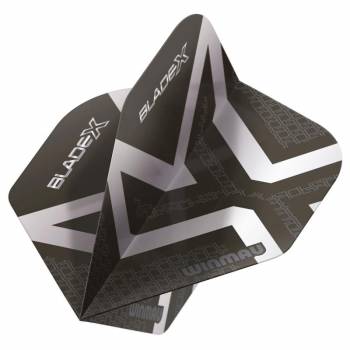 Preview: Flight Set Blade X - Prism Delta Metallic Black & Silver